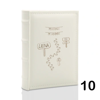Album na chrzest, wsuwany, 100 zdjęć 13x18, personalizowany, 12 wzorów